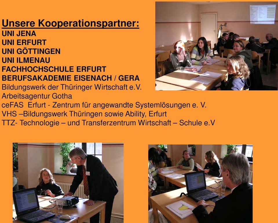 Arbeitsagentur Gotha cefas Erfurt - Zentrum für angewandte Systemlösungen e. V.