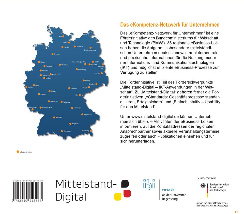 Förderinitiative des Bundesministeriums für Wirtschaft und Technologie (BMWi).