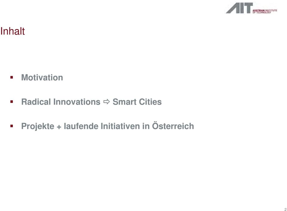 Smart Cities Projekte +