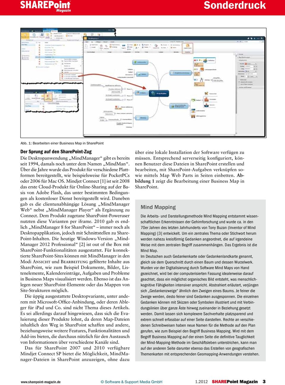 Mindjet Connect [1] ist seit 2008 das erste Cloud-Produkt für Online-Sharing auf der Basis von Adobe Flash, das unter bestimmten Bedingungen als kostenloser Dienst bereitgestellt wird.