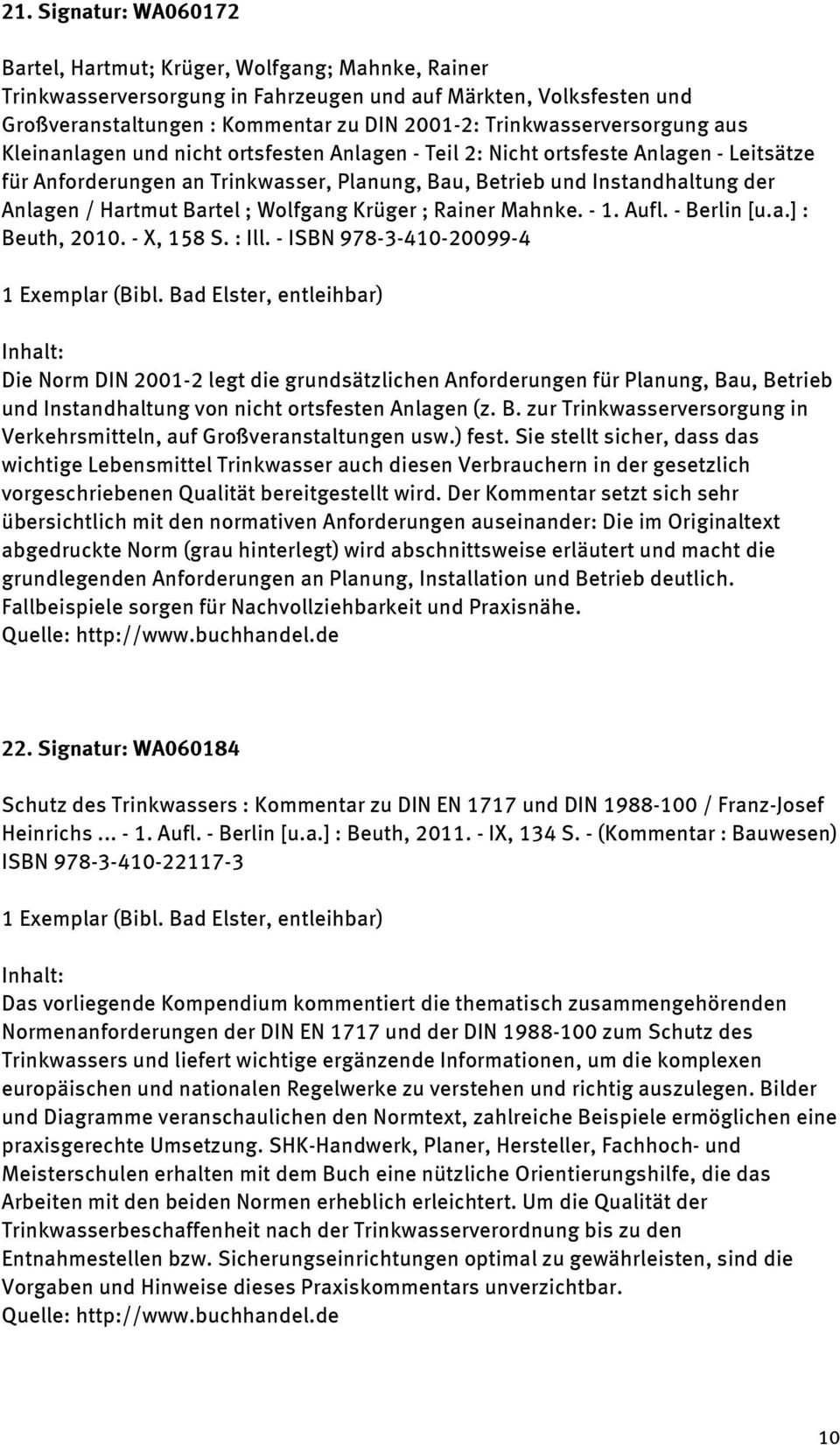 Anlagen / Hartmut Bartel ; Wolfgang Krüger ; Rainer Mahnke. - 1. Aufl. - Berlin [u.a.] : Beuth, 2010. - X, 158 S. : Ill.