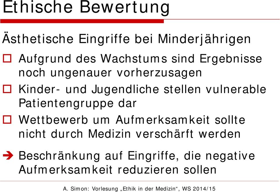 vulnerable Patientengruppe dar Wettbewerb um Aufmerksamkeit sollte nicht durch