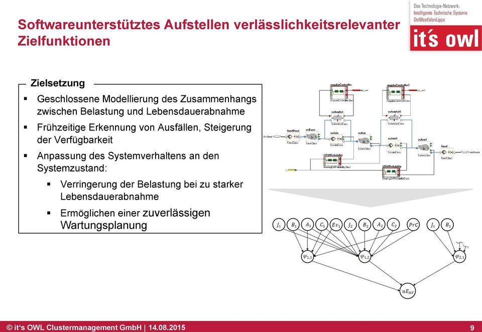 Steigerung der Verfügbarkeit Anpassung des Systemverhaltens an den Systemzustand: Verringerung der Belastung