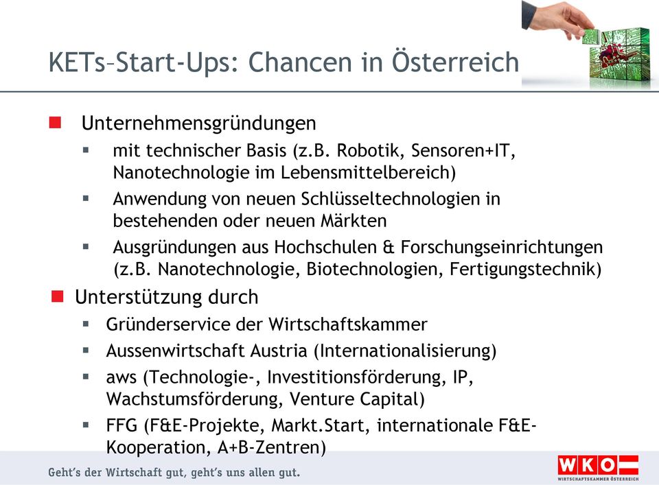 aus Hochschulen & Forschungseinrichtungen (z.b.