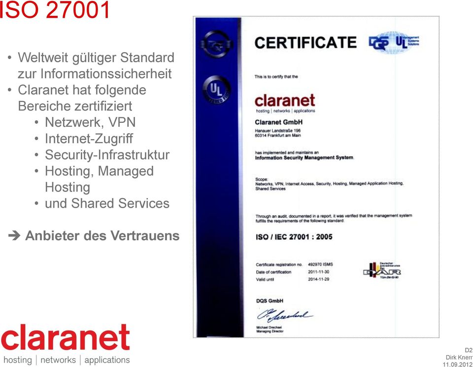 zertifiziert Netzwerk, VPN Internet-Zugriff