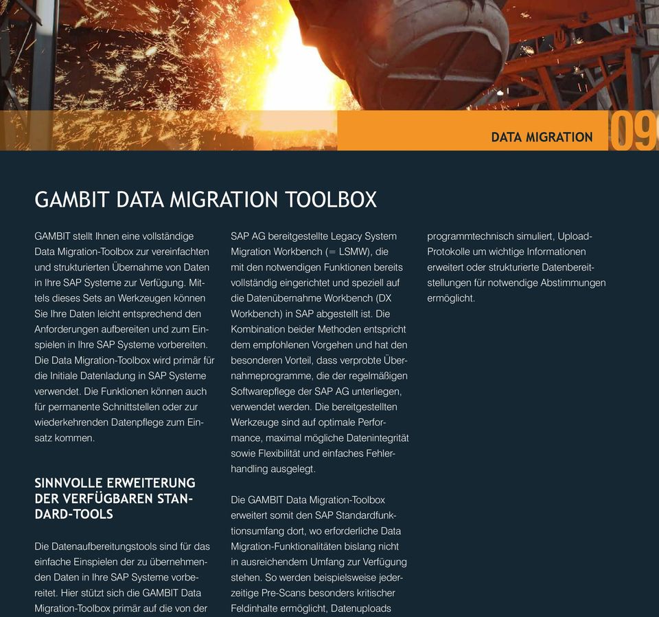 Die Data Migration-Toolbox wird primär für die Initiale Datenladung in SAP Systeme verwendet.