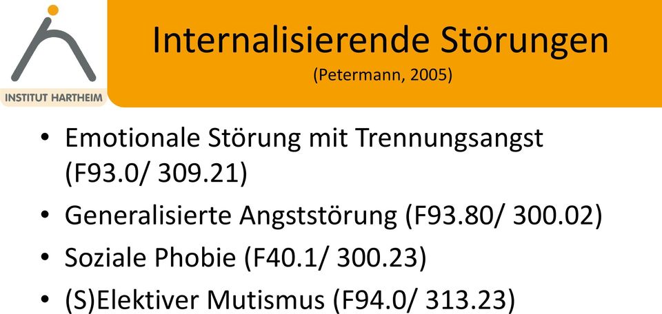 21) Generalisierte Angststörung (F93.80/ 300.