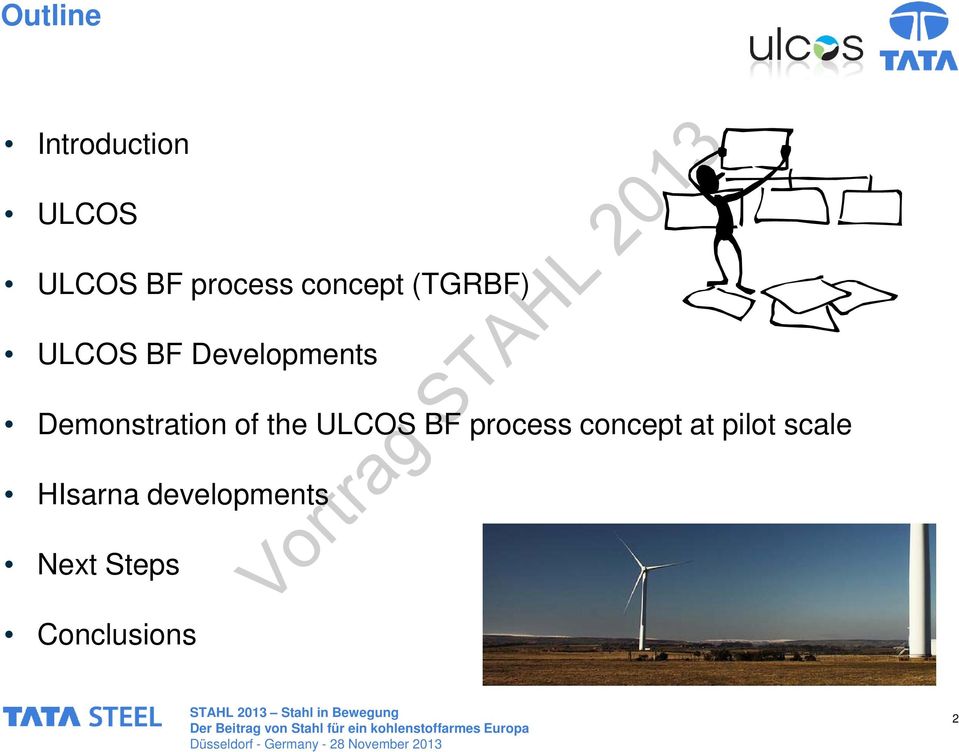 Demonstration of the ULCOS BF process concept