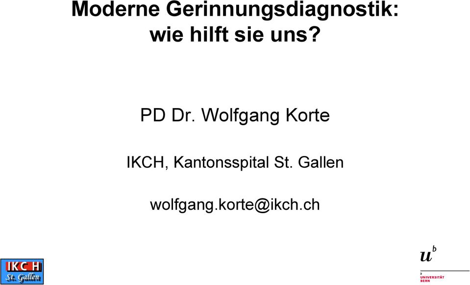 Wolfgang Korte IKCH,