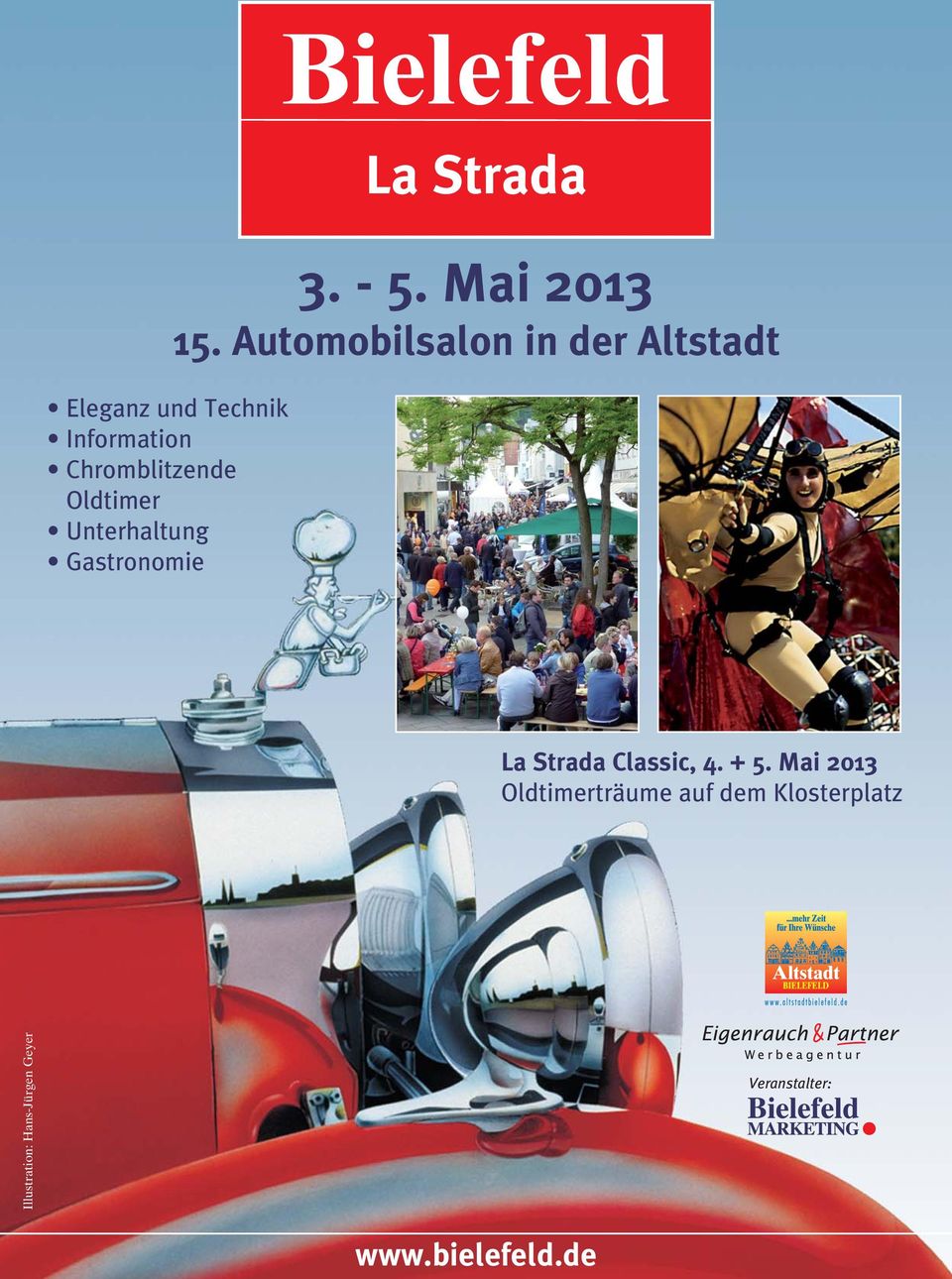 Automobilsalon in der Altstadt La Strada Classic, 4. + 5.