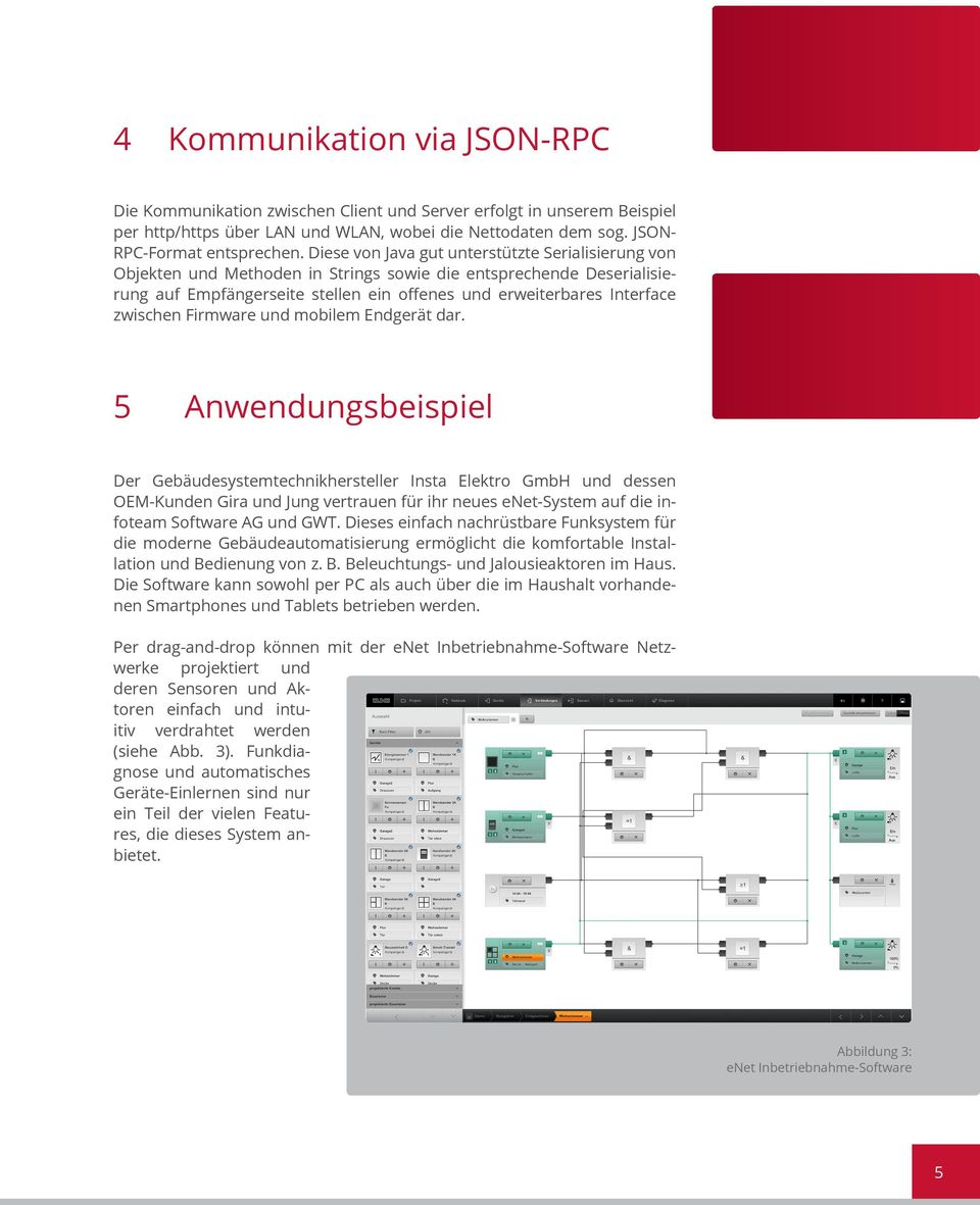 zwischen Firmware und mobilem Endgerät dar.