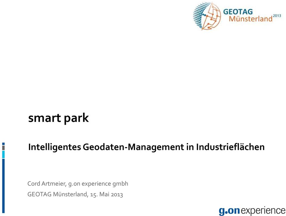 Geodaten-Management in
