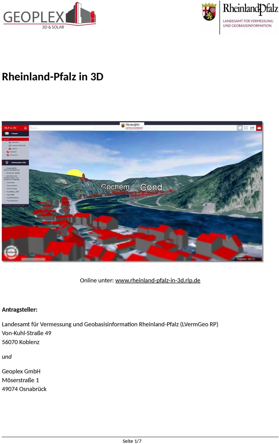 Geobasisinformation Rheinland-Pfalz (LVermGeo RP)