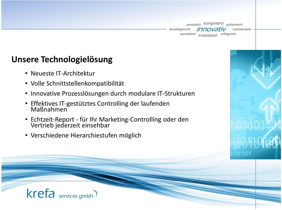 IT-Strukturen Effektives IT-gestütztes Controlling der laufenden Maßnahmen