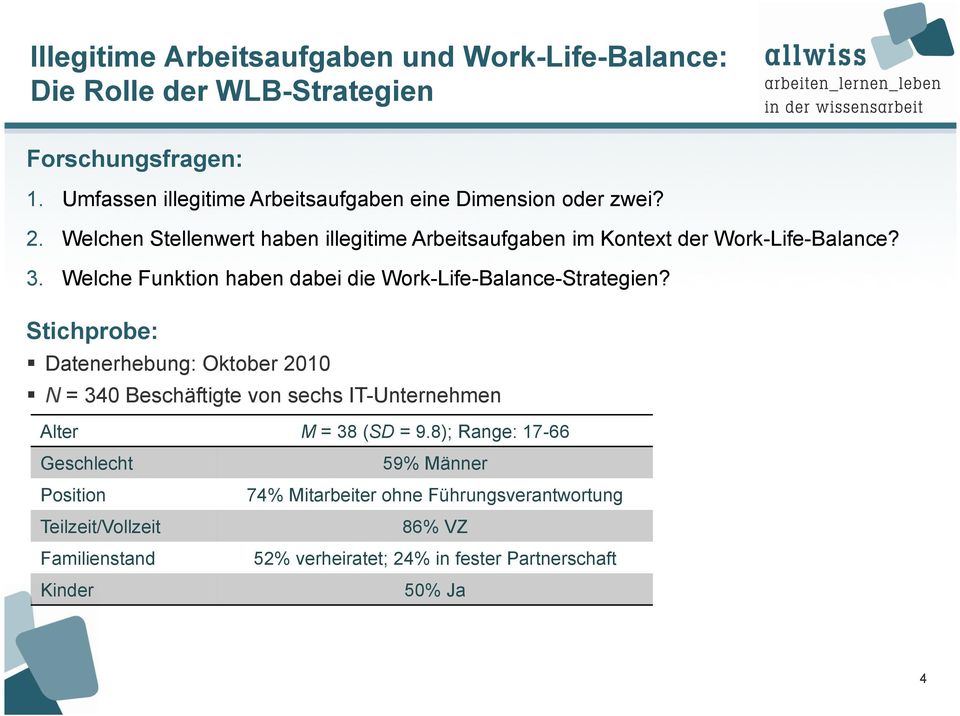 Welche Funktion haben dabei die Work-Life-Balance-Strategien?