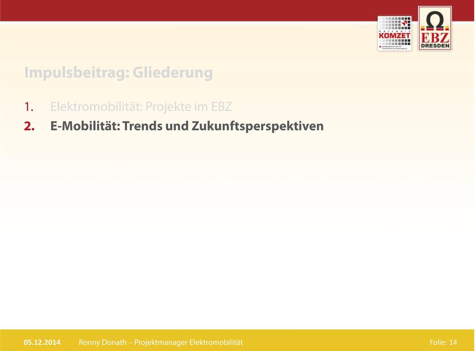 E-Mobilität: Trends und