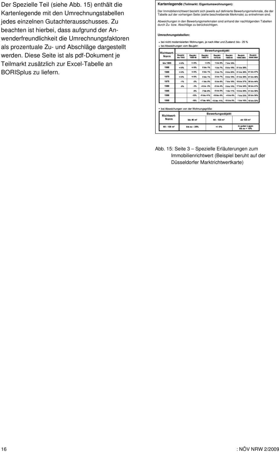 dargestellt werden. Diese Seite ist als pdf-dokument je Teilmarkt zusätzlich zur Excel-Tabelle an BORISplus zu liefern. Abb.