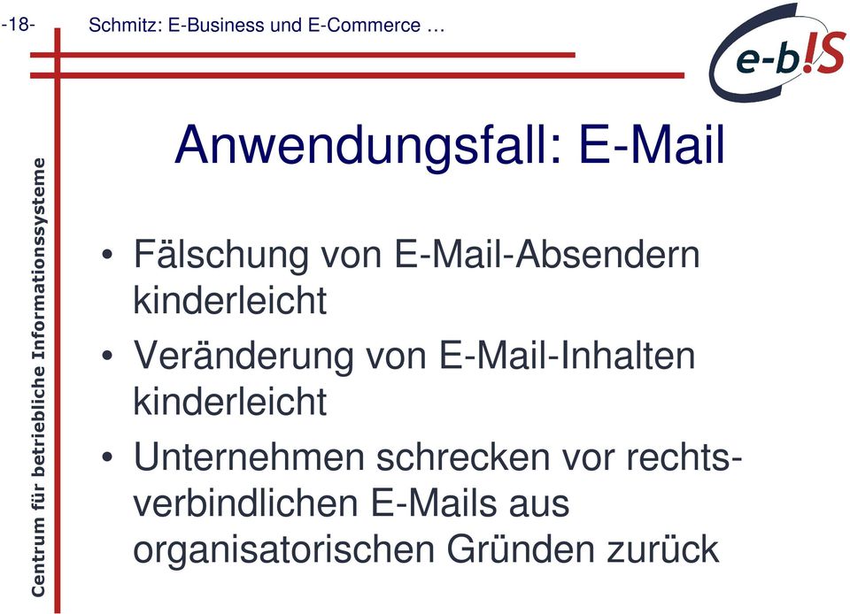 Veränderung von E-Mail-Inhalten kinderleicht Unternehmen