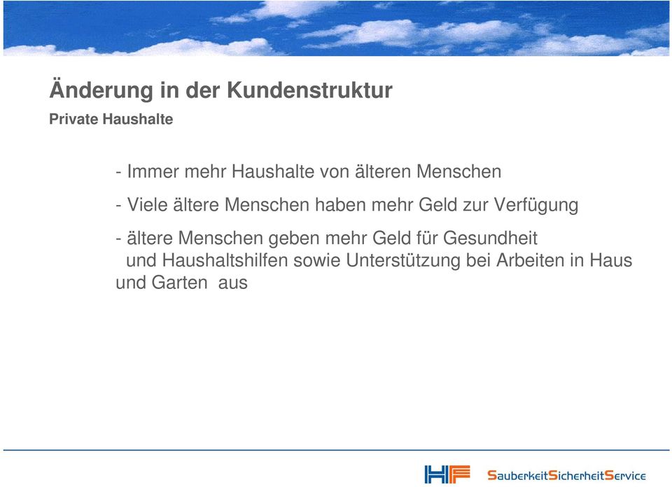 Geld zur Verfügung - ältere Menschen geben mehr Geld für Gesundheit