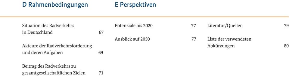 Potenziale bis 2020 77 Ausblick auf 2050 77 Literatur/Quellen 79 Liste der