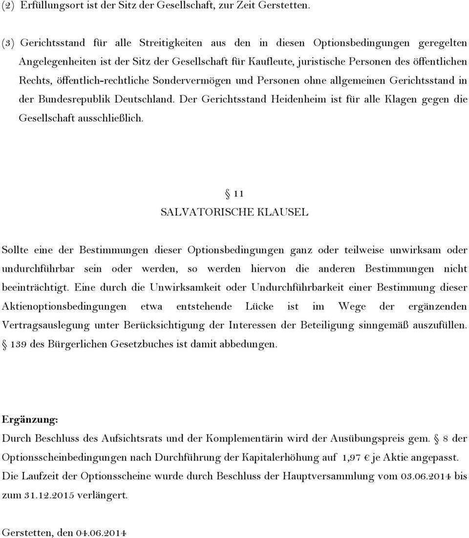 öffentlich-rechtliche Sondervermögen und Personen ohne allgemeinen Gerichtsstand in der Bundesrepublik Deutschland.