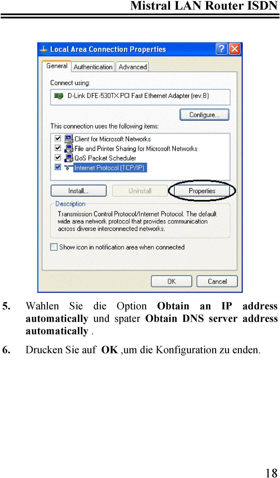 DNS server address automatically. 6.