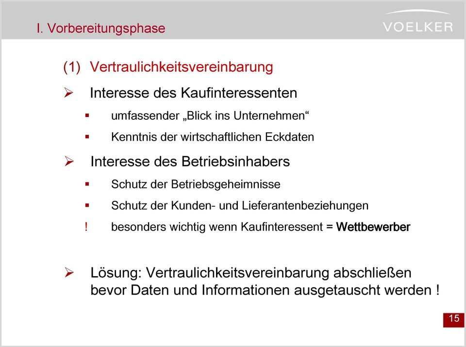 Betriebsgeheimnisse Schutz der Kunden- und Lieferantenbeziehungen!