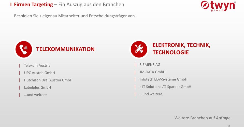Hutchison Drei Austria GmbH Infotech EDV-Systeme GmbH kabelplus GmbH s IT