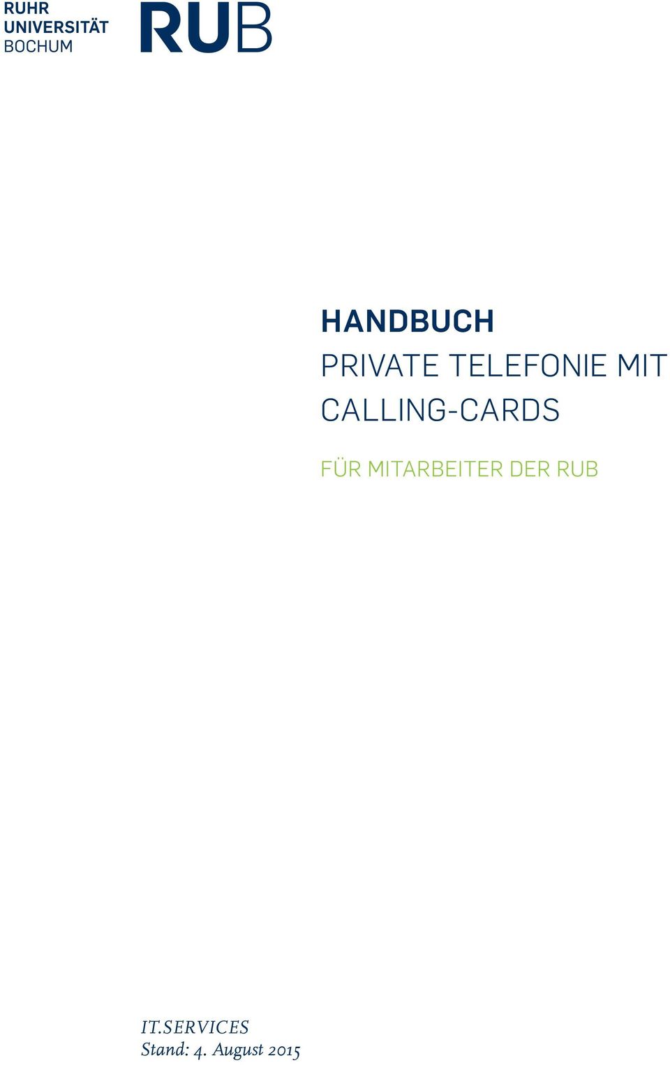 CALLING-CARDS FÜR