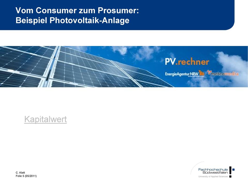 Photovoltaik-Anlage