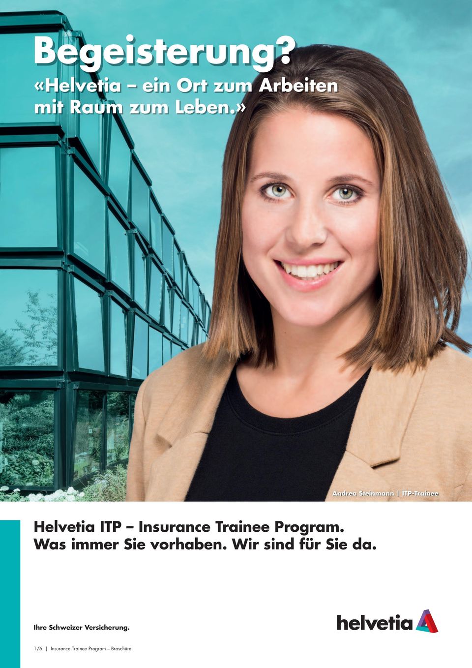 » Andrea Steinmann ITP-Trainee Helvetia ITP Insurance Trainee