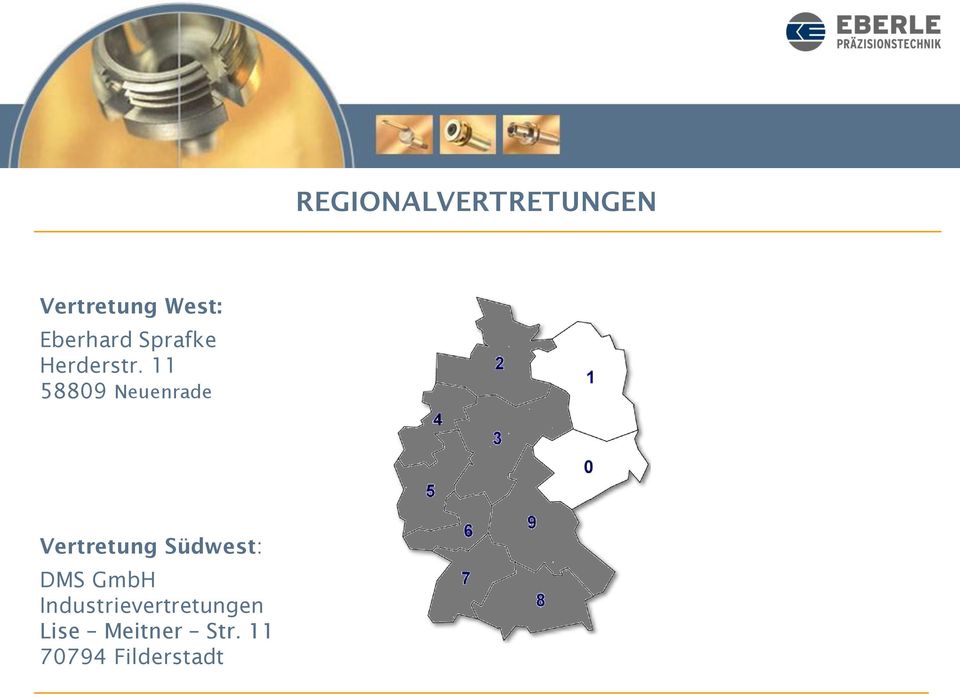 11 58809 Neuenrade Vertretung Südwest: DMS