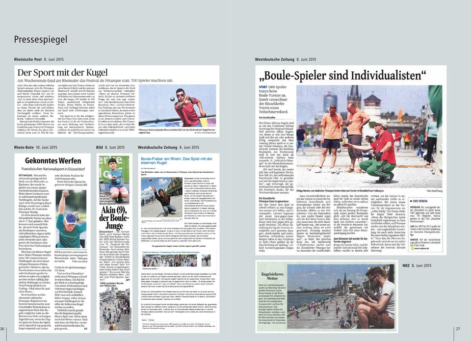 Juni 2015 Westdeutsche Zeitung 8.