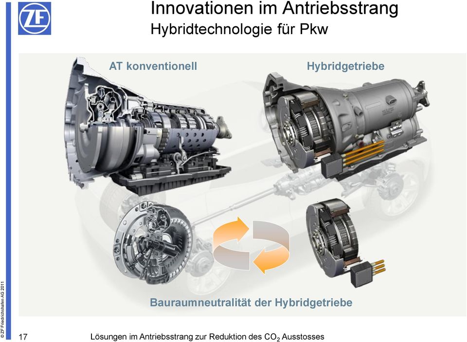 konventionell Hybridgetriebe