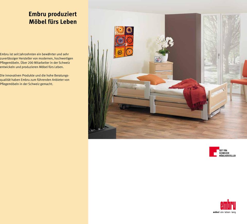 Über 200 Mitarbeiter in der Schweiz entwickeln und produzieren Möbel fürs Leben.