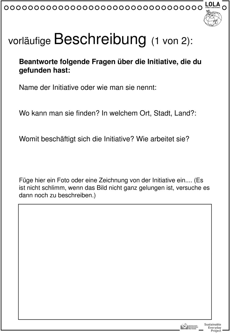 : Womit beschäftigt sich die Initiative? Wie arbeitet sie?