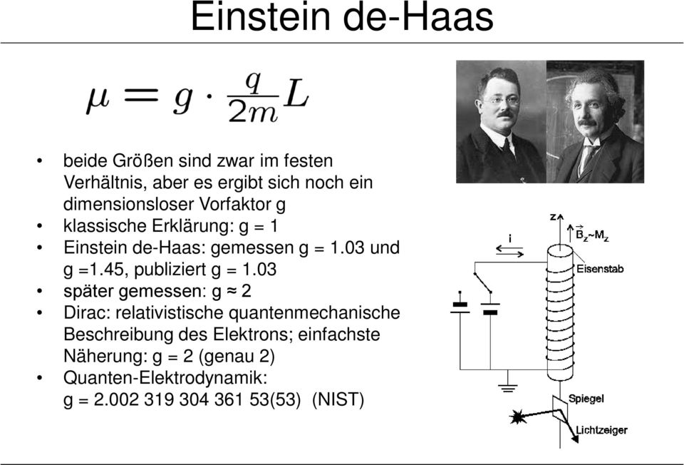 45, publiziert g = 1.