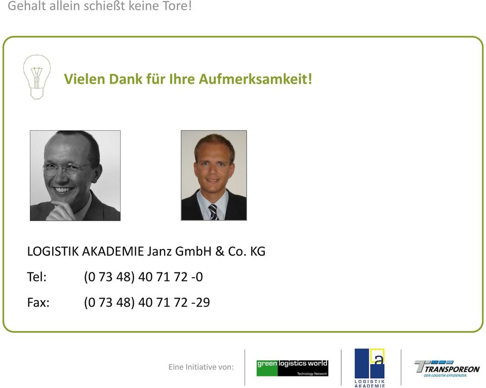 LOGISTIK AKADEMIE Janz GmbH &