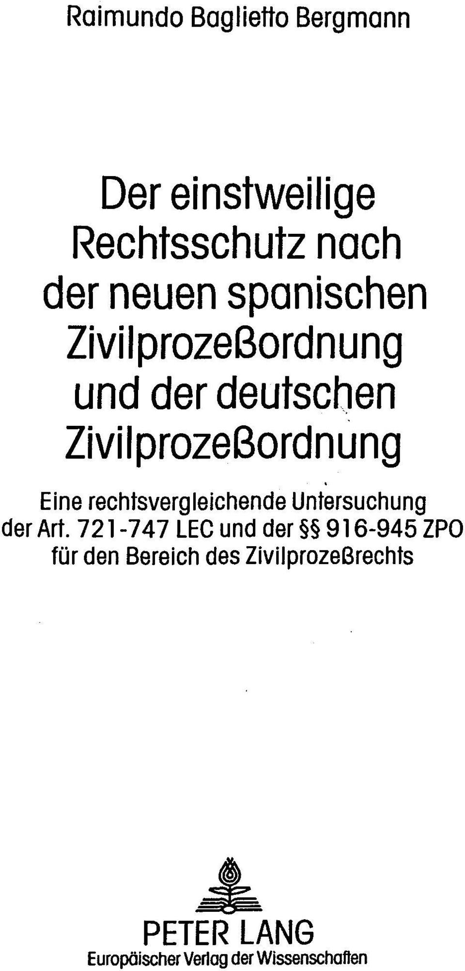 rechtsvergleichende Untersuchung der Art.