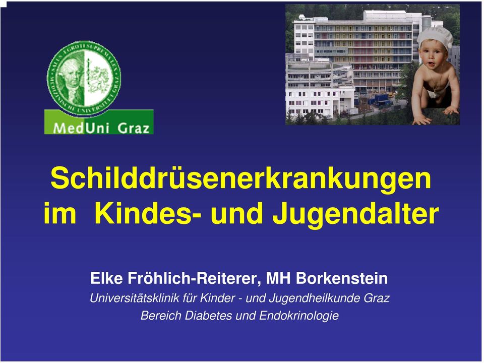 Borkenstein Universitätsklinik für Kinder -