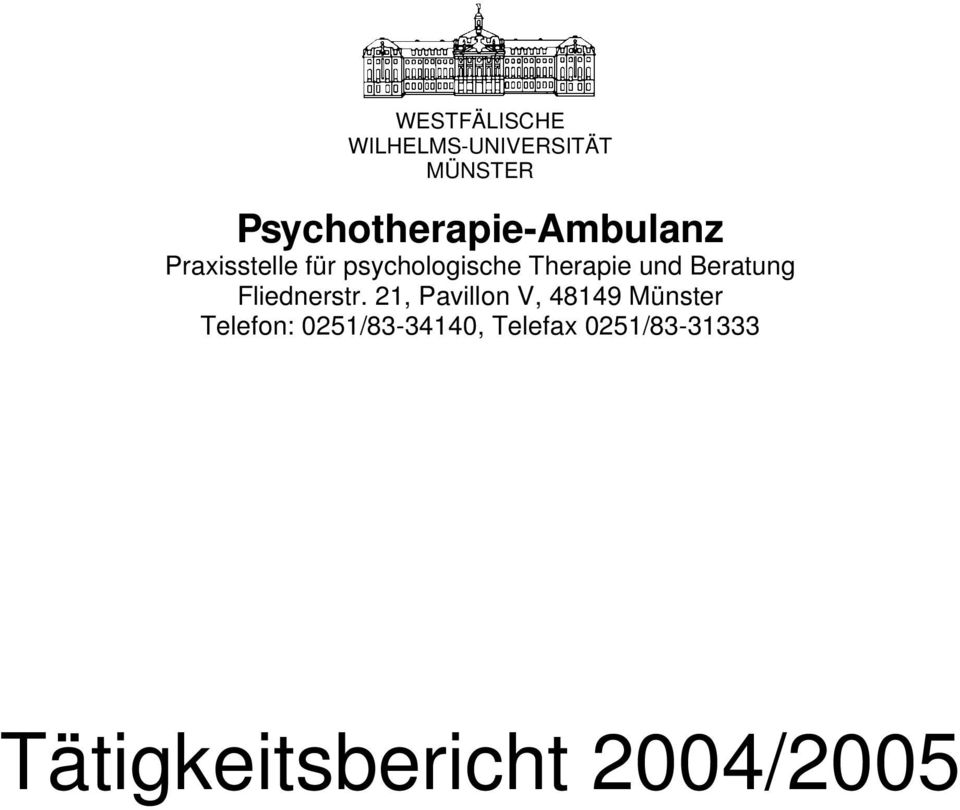 Therapie und Beratung Fliednerstr.
