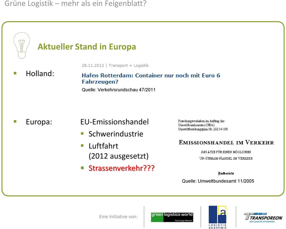 EU-Emissionshandel Schwerindustrie Luftfahrt