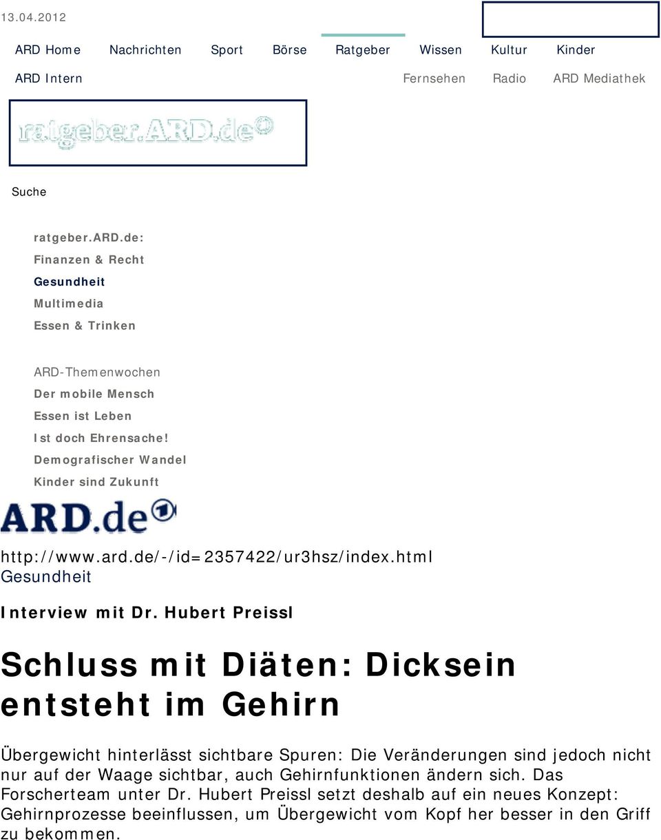 de/-/id=2357422/ur3hsz/index.html Gesundheit Interview mit Dr.