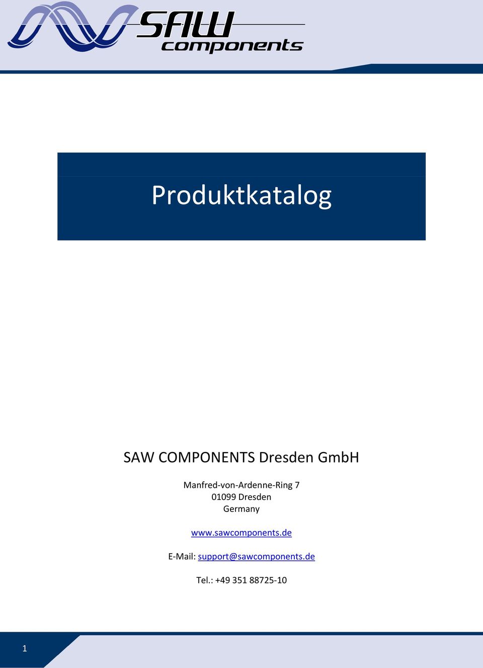 Germany www.sawcomponents.