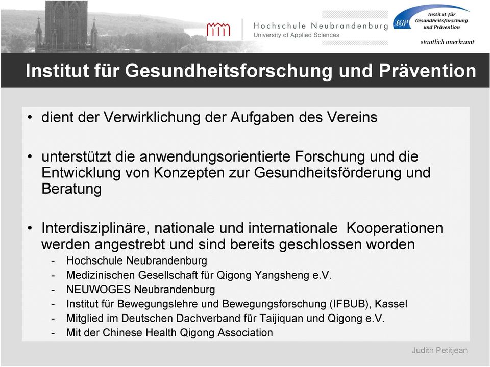 bereits geschlossen worden - Hochschule Neubrandenburg - Medizinischen Gesellschaft für Qigong Yangsheng e.v.