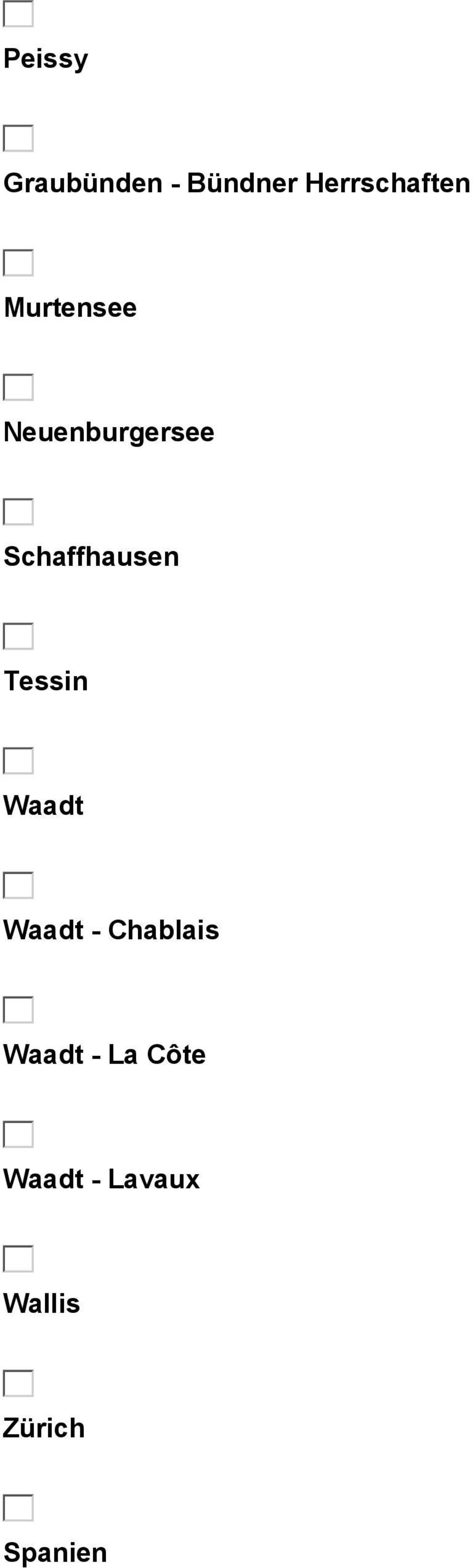 Tessin Waadt Waadt - Chablais Waadt - La