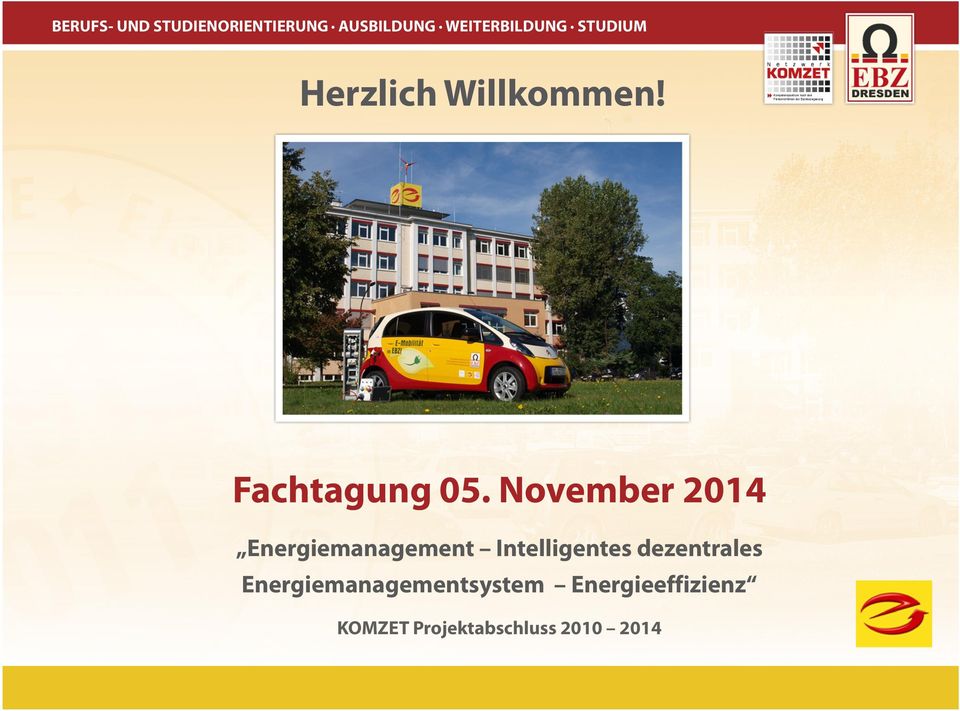 November 2014 Energiemanagement Intelligentes dezentrales