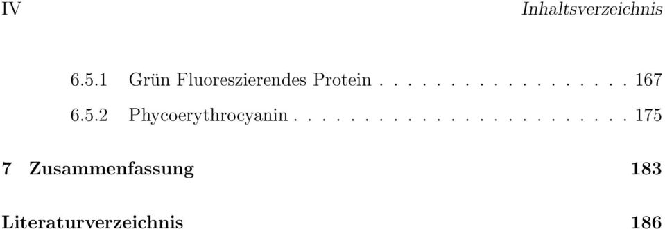 5.2 Phycoerythrocyanin.