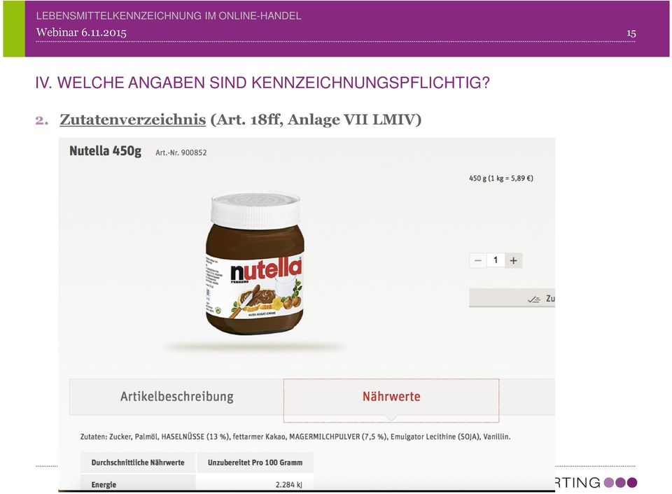 KENNZEICHNUNGSPFLICHTIG?