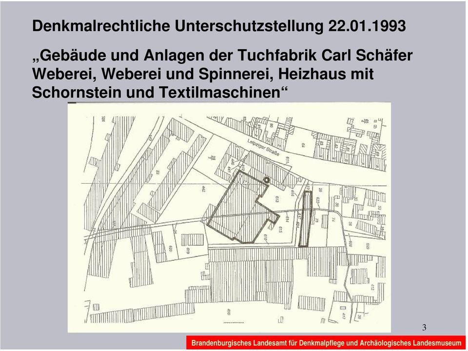 Weberei und Spinnerei, Heizhaus mit Schornstein und